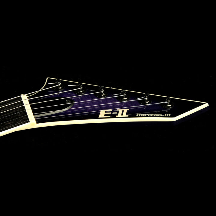 Used 2015 ESP E-II Horizon-III FM Electric Guitar Reindeer Blue