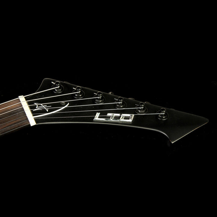 Used 2016 ESP LTD James Hetfield Vulture Electric Guitar Satin Black