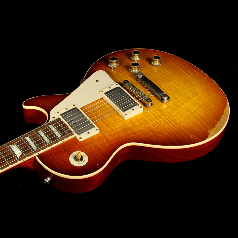 Used 2014 Gibson Custom Shop '60 Les Paul Reissue Heavy Aged Standard Iced Tea Fade — 6