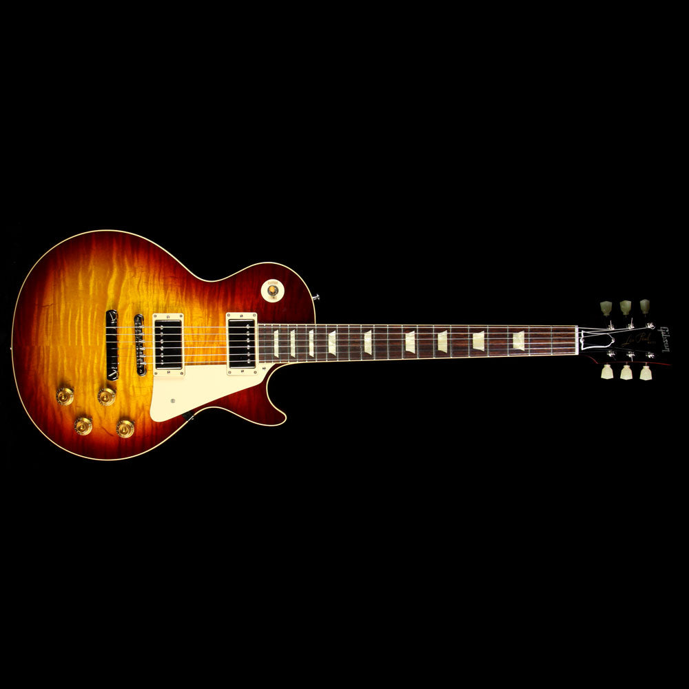 Used 2016 Gibson Custom Shop Standard Historic 1959 Les Paul Reissue Electric Guitar Bourbon Burst — 2