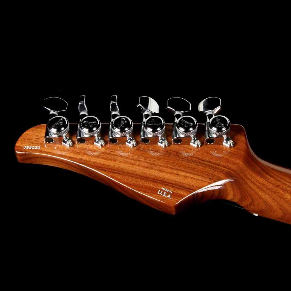 Suhr Modern Carve Top Set Neck Magenta Pink Stain — 4