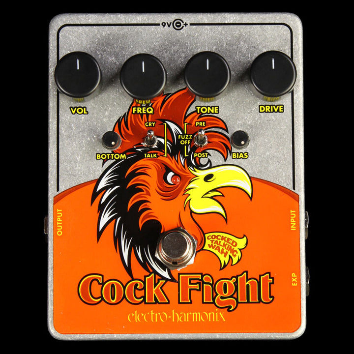 Electro-Harmonix Cock Fight Cocked Talking Wah Effects Pedal