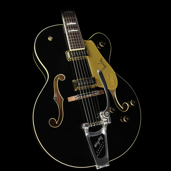 Used Gretsch G6120DE Duane Eddy Signature Hollowbody FSR Electric Guitar Black