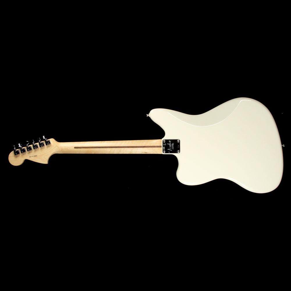 Fender American Professional Jaguar Electric Guitar Olympic White — 3