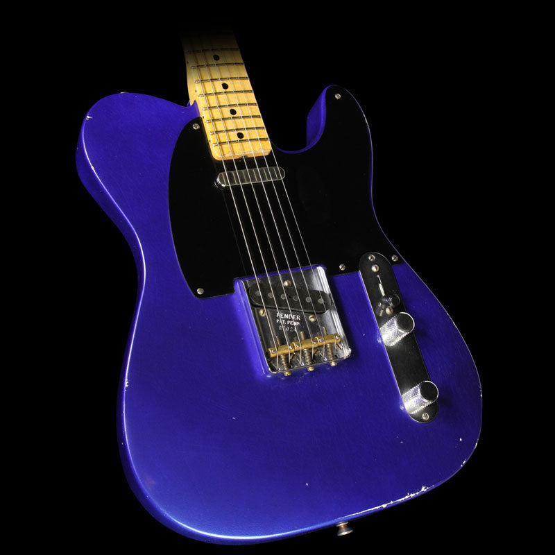 Used 2007 Fender Custom Shop '51 Nocaster Electric Guitar Refinished Cobalt Blue Relic — 1