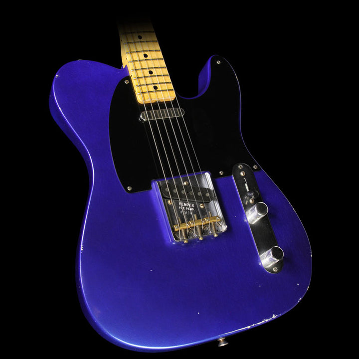 Used 2007 Fender Custom Shop '51 Nocaster Electric Guitar Refinished Cobalt Blue Relic