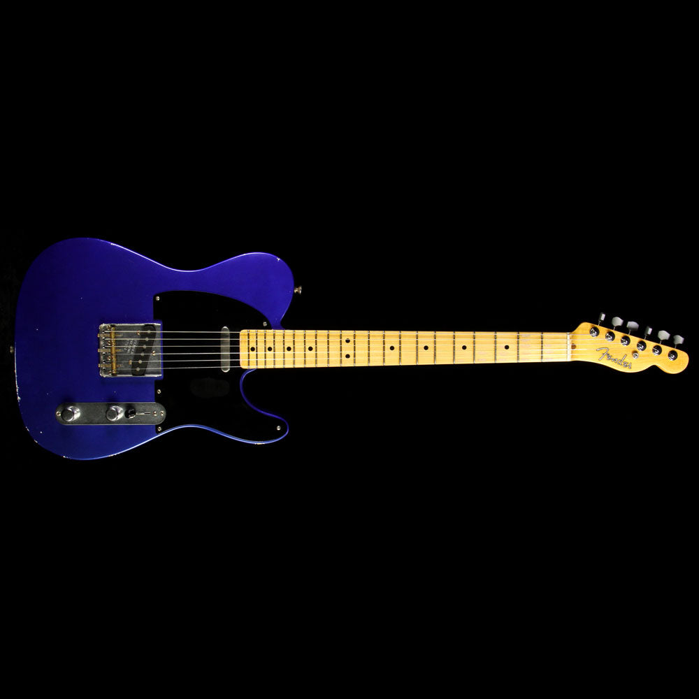 Used 2007 Fender Custom Shop '51 Nocaster Electric Guitar Refinished Cobalt Blue Relic — 2
