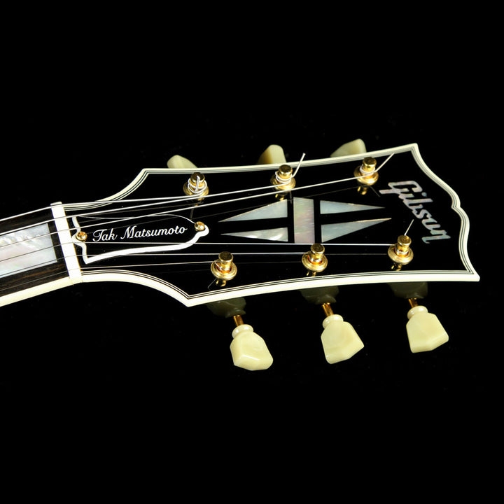 Used 2009 Gibson Custom Shop Tak Matsumoto Signature Double Cutaway Electric Guitar Ebony