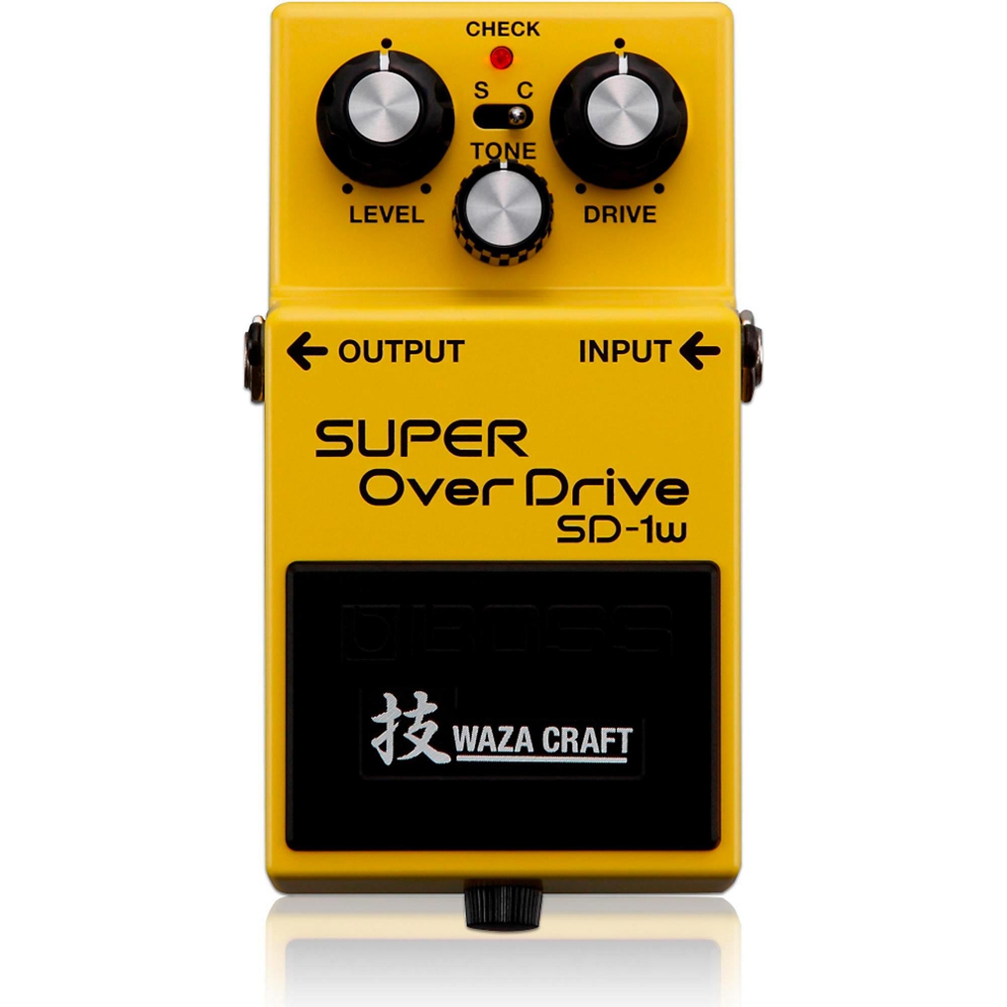 BOSS SD-1W Super Overdrive Waza Craft Special Edition Pedal