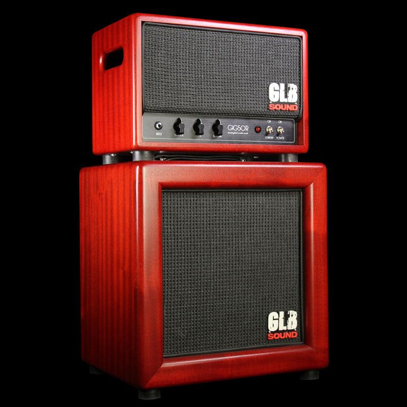 GLB Sound GIG50R Guitar Head Amplifier and MICRO 1x12" Speaker Cabinet — 1