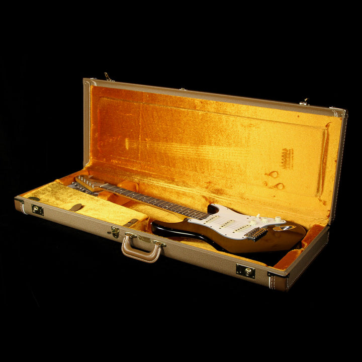 Used 2015 Fender Custom Shop '60s Roasted Ash Stratocaster Electric Guitar Black