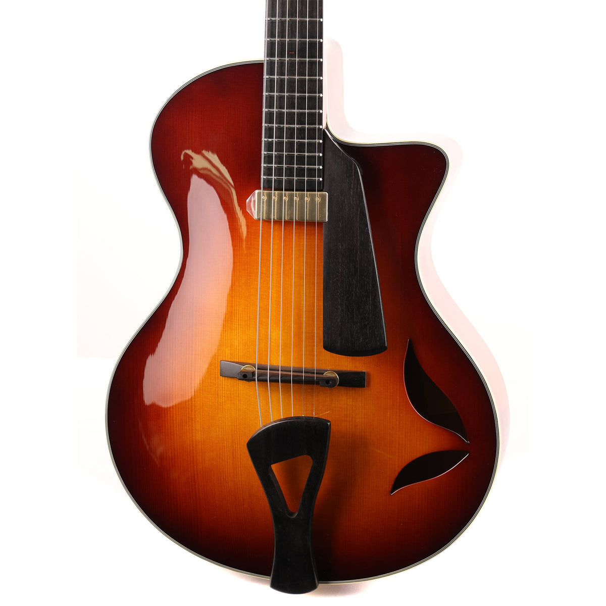 Eastman FV680CE-SB Frank Vignola Signature Model Sunburst — 7