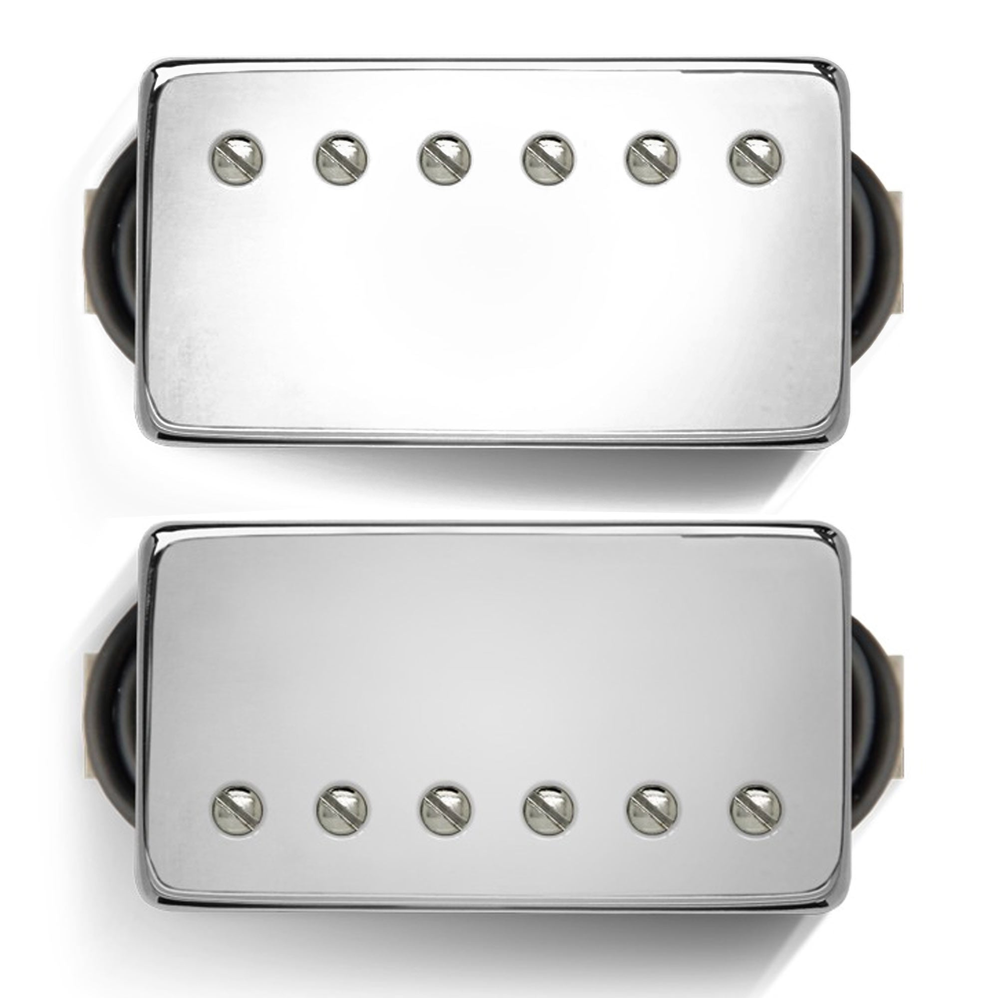 Bare Knuckle Nailbomb Ceramic Humbucker Pickup Set Chrome 53mm 