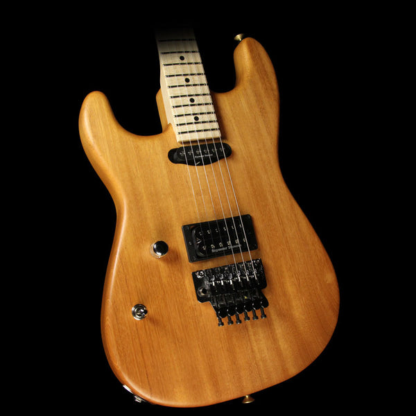 Used Charvel Custom Shop Music Zoo Exclusive Natural Series San Dimas Mahogany Left-Handed Electric Guitar Natural