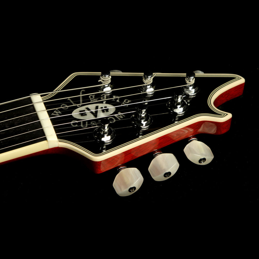 Used 2011 EVH Wolfgang Custom USA Electric Guitar Cherry Burst — 4