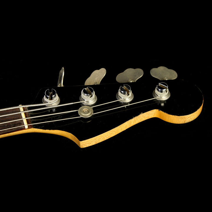 Used 1965 Fender Jazz Bass Electric Bass Guitar Refinished Black