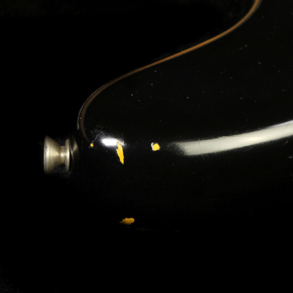 Used 1965 Fender Jazz Bass Electric Bass Guitar Refinished Black — 7