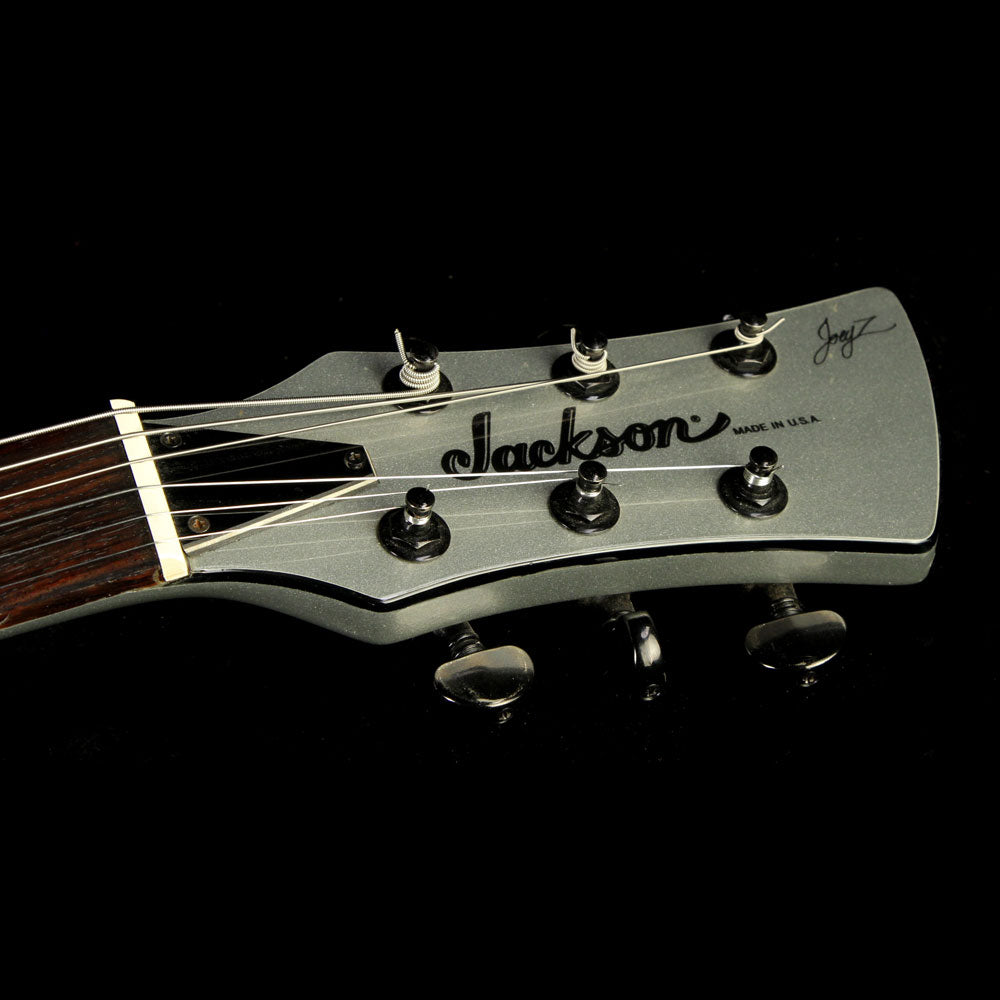 Used Jackson Custom Shop Joey Z Signature Electric Guitar Silver — 4