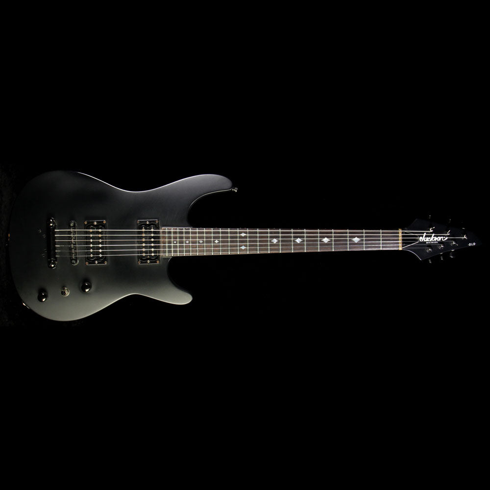 Used 1997 Jackson Custom Shop SLS Soloist Electric Guitar Matte Black — 2