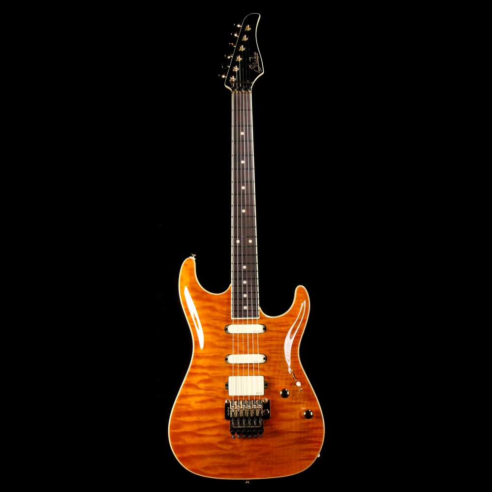 Suhr Standard Carve Top Transparent Caramel — 2