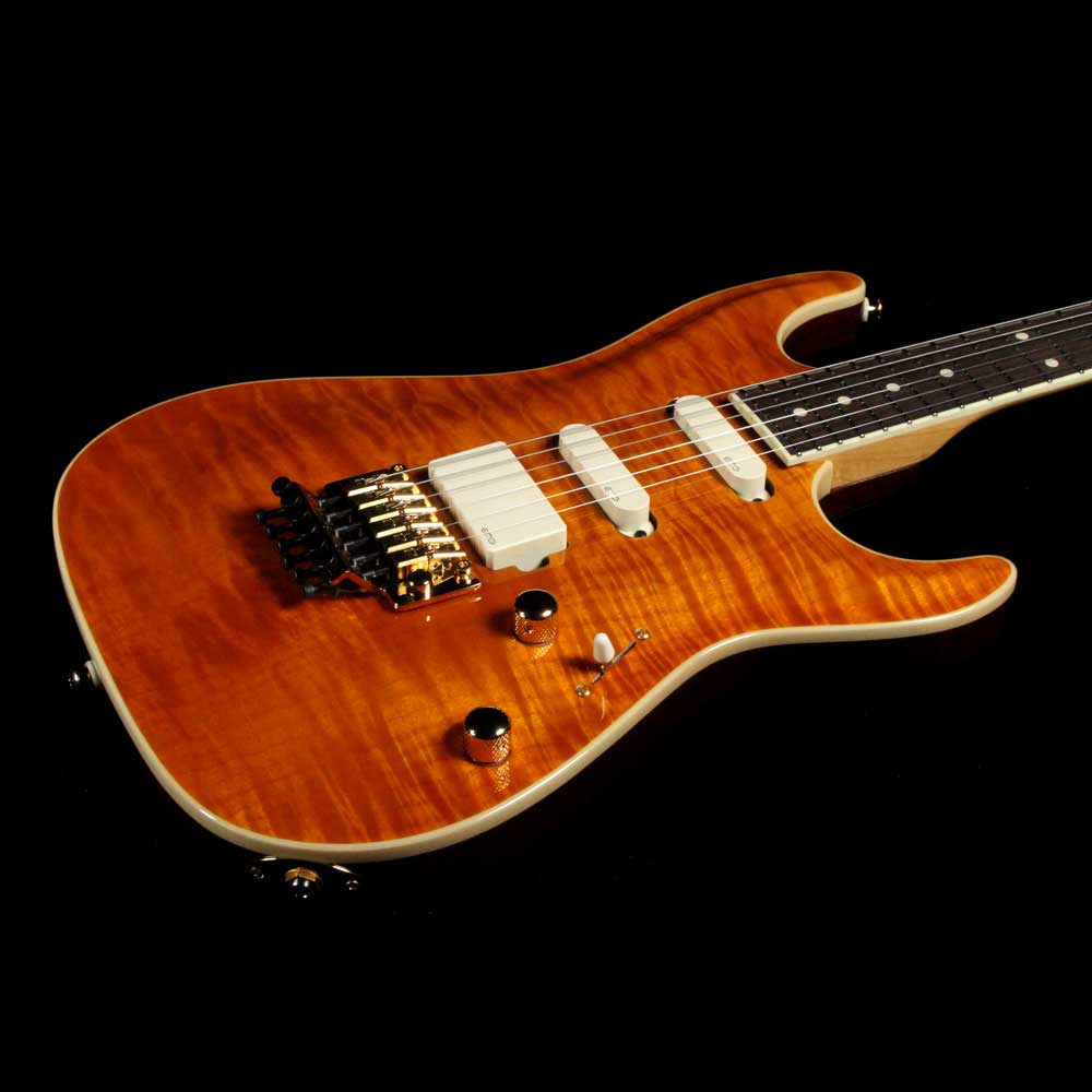 Suhr Standard Carve Top Transparent Caramel — 8