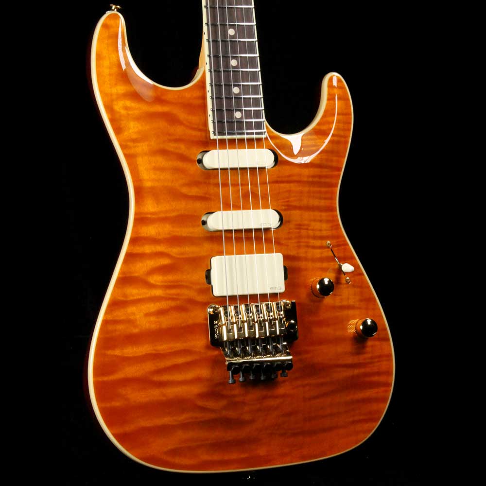 Suhr Standard Carve Top Transparent Caramel — 1