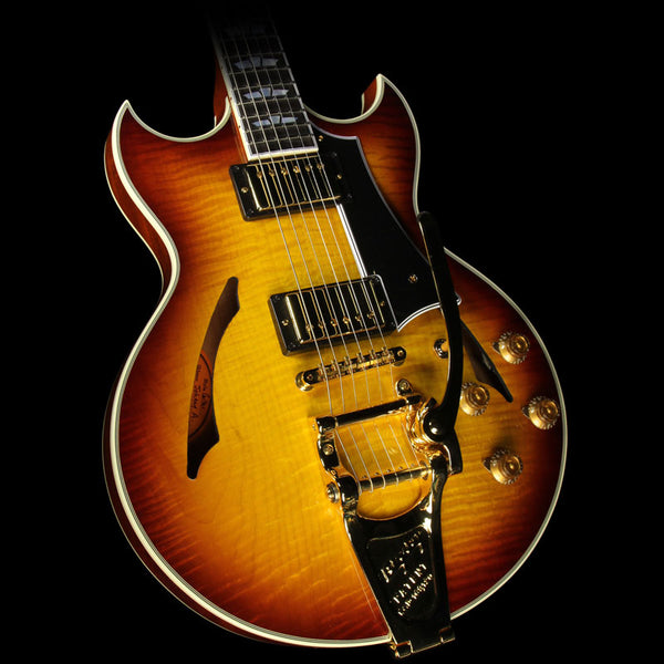 Used Gibson Custom Shop Johnny A. Standard Electric Guitar Sunset Glow