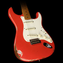 Used 2015 Fender Custom Shop '59 Roasted Ash Stratocaster Heavy Relic Electric Guitar Fiesta Red