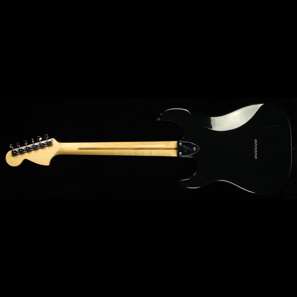Used 1976 Fender Stratocaster Hardtail Electric Guitar Black — 3