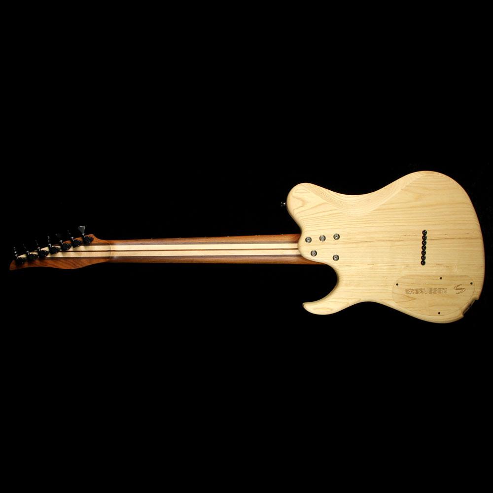Skervesen Tamandua 7-String  Natural Satin with Inlaid Rosewood Pickguard — 3