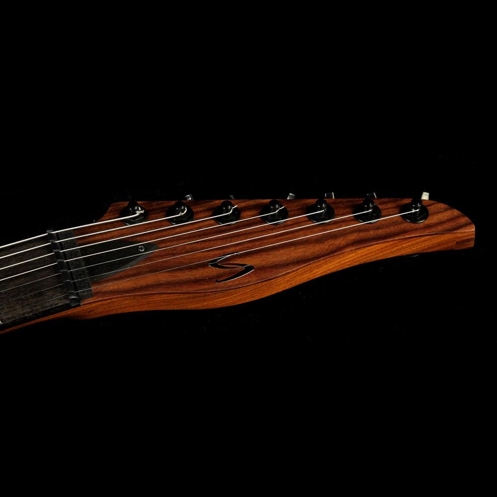 Skervesen Tamandua 7-String  Natural Satin with Inlaid Rosewood Pickguard — 4