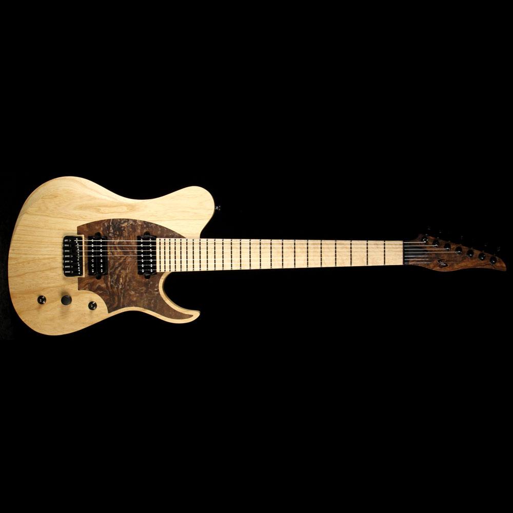 Skervesen Tamandua 7-String  Natural Satin with Inlaid Walnut Pickguard — 2