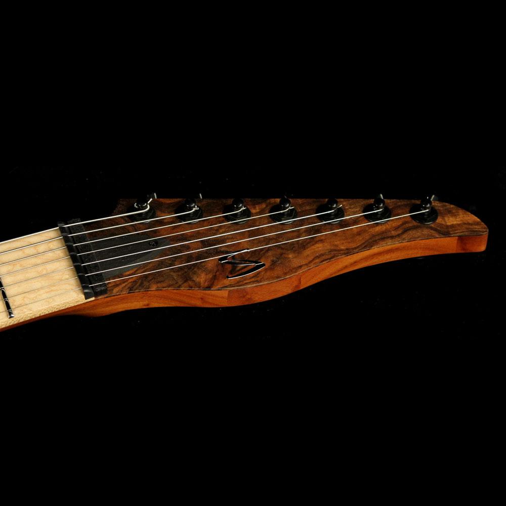 Skervesen Tamandua 7-String  Natural Satin with Inlaid Walnut Pickguard — 4
