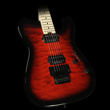 Used Charvel Pro Mod Series San Dimas Style 2 2H FR QM Electric Guitar Trans Red Burst