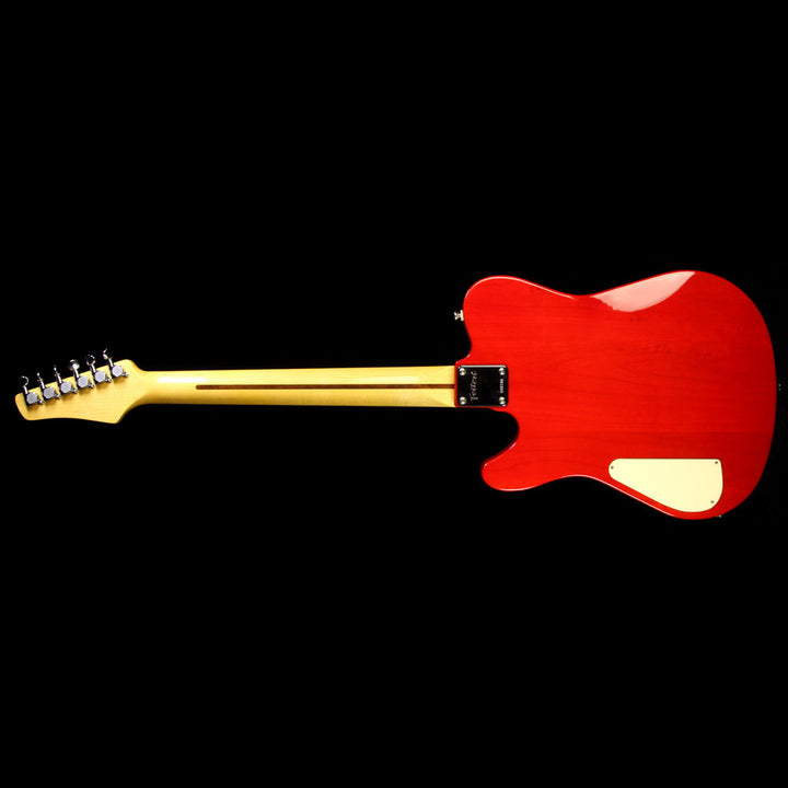 Used Buzz Feiten T Pro Electric Guitar Trans Red