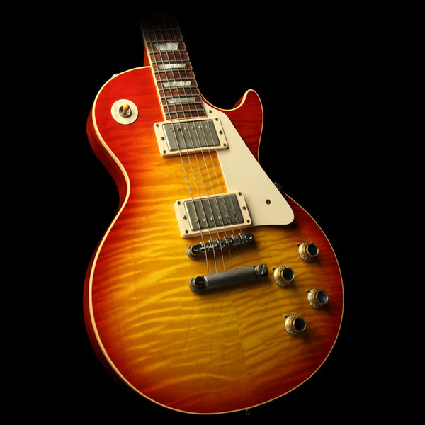 Used 2009 Gibson Custom Shop '60 Les Paul Electric Guitar Washed Cherry