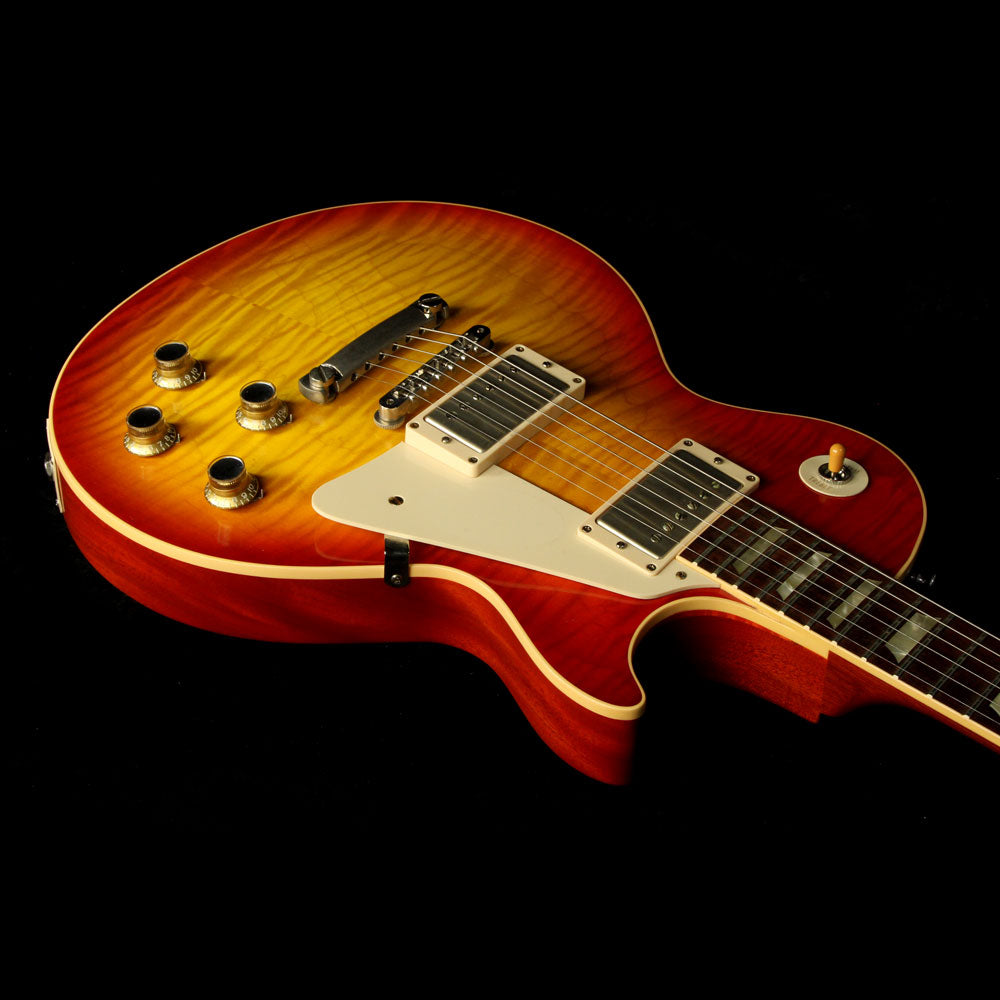 Used 2009 Gibson Custom Shop '60 Les Paul Electric Guitar Washed Cherry — 7