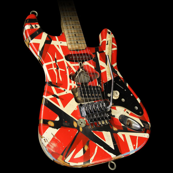 Used 2007 EVH Limited Edition Frankenstein Replica Electric Guitar Frankenstein Stripe