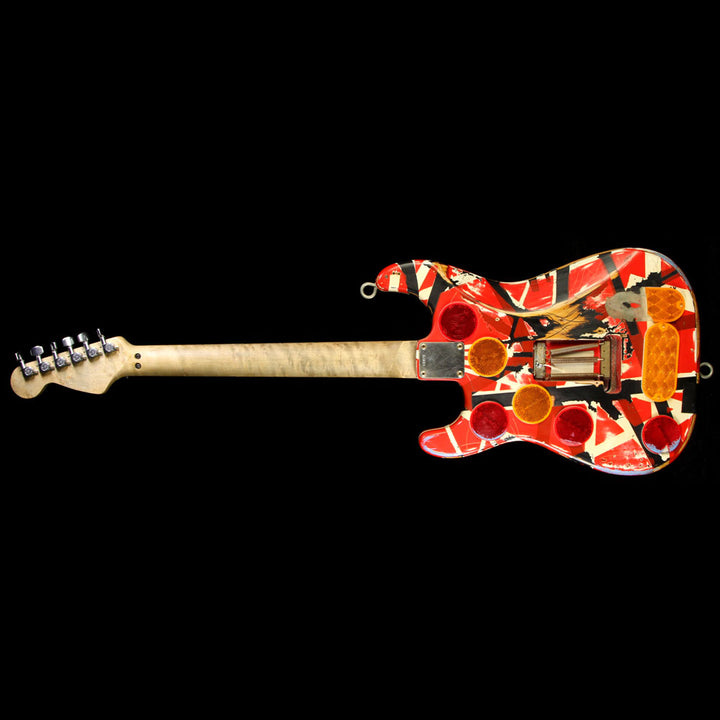 Used 2007 EVH Limited Edition Frankenstein Replica Electric Guitar Frankenstein Stripe