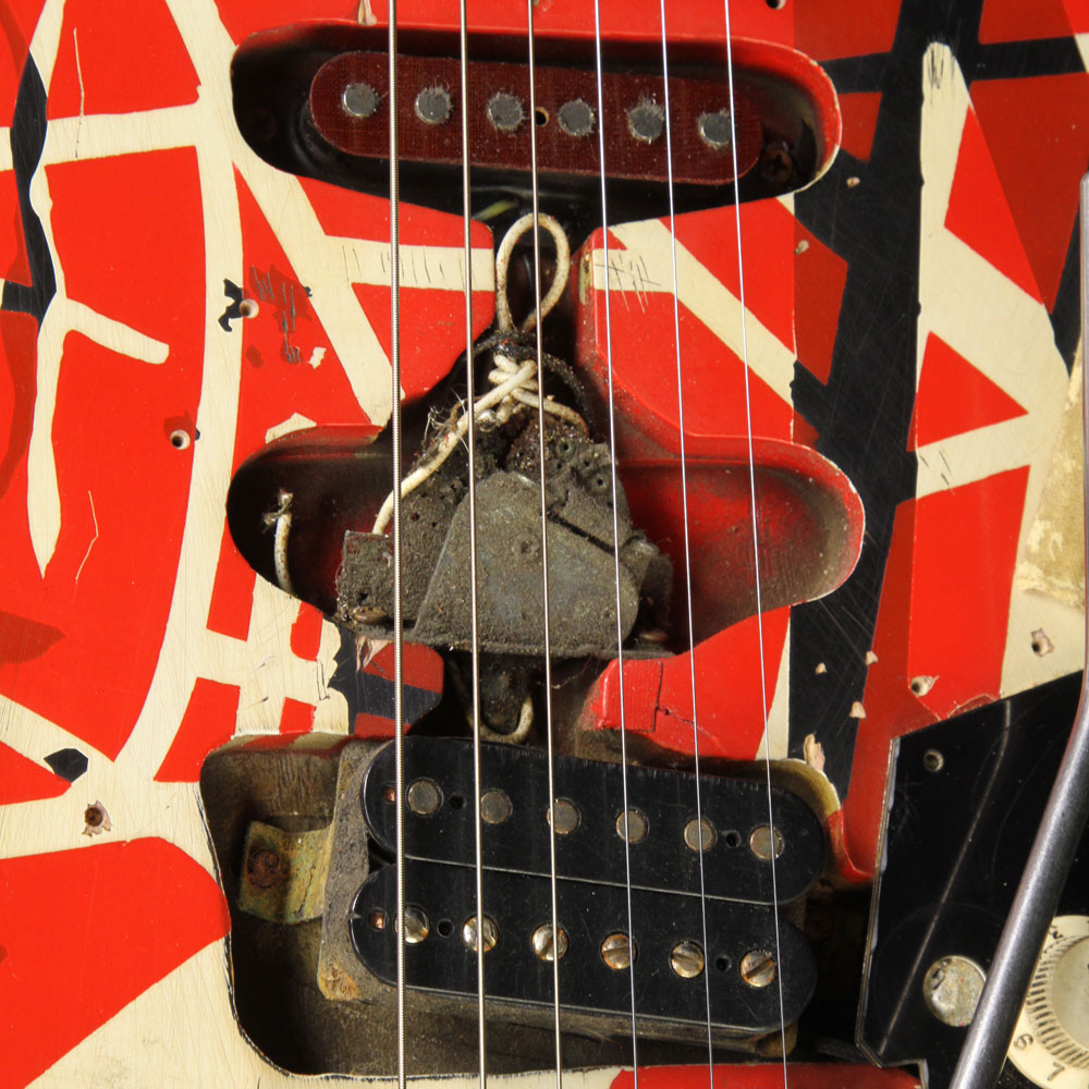 Used 2007 EVH Limited Edition Frankenstein Replica Electric Guitar Frankenstein Stripe — 7