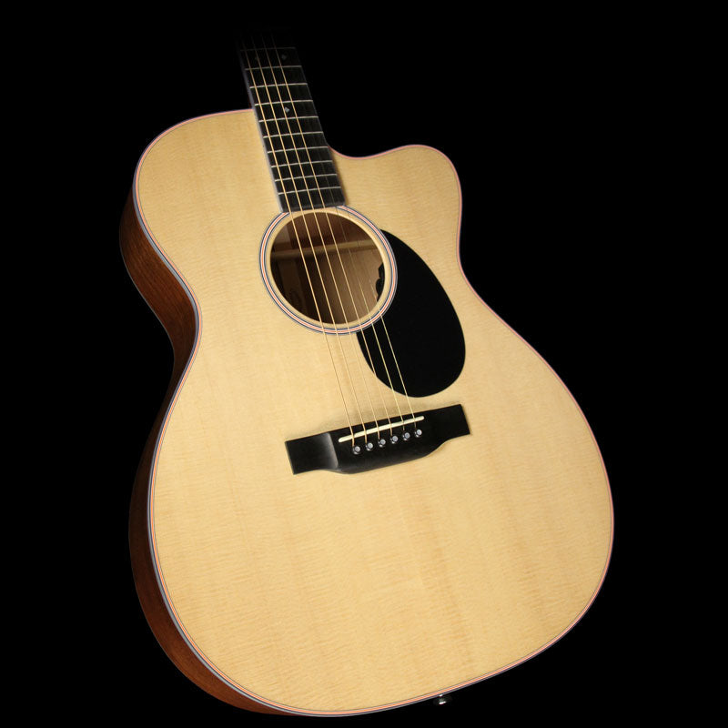 Used Martin OMC-16E Acoustic Guitar Natural — 1