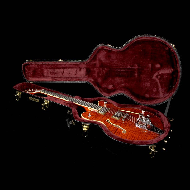 Gretsch G6609TFM-BBN Players Edition Broadkaster with Bigsby Bourbon Stain