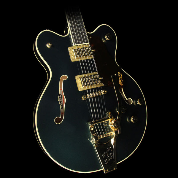 Used Gretsch G6609TG-CDG Players Edition Broadkaster Electric Guitar with Bigsby Cadillac Green
