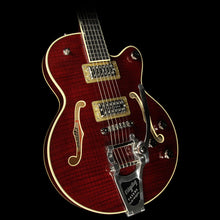 Used Gretsch G6659TFM-DCH Players Edition Broadkaster Jr. Electric Guitar with Bigsby Dark Cherry Stain