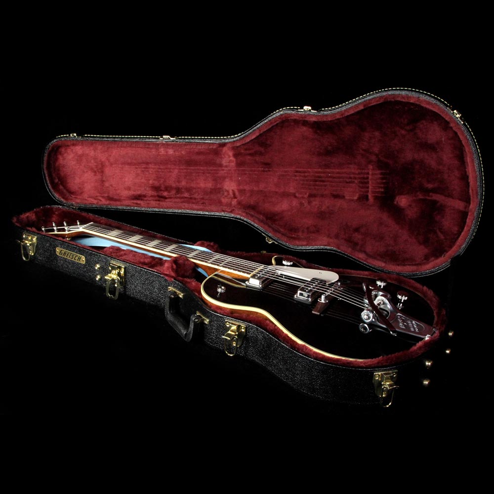 Used Gretsch G6128T-53 Vintage Select '53 Duo Jet Electric Guitar with Bigsby Black — 5