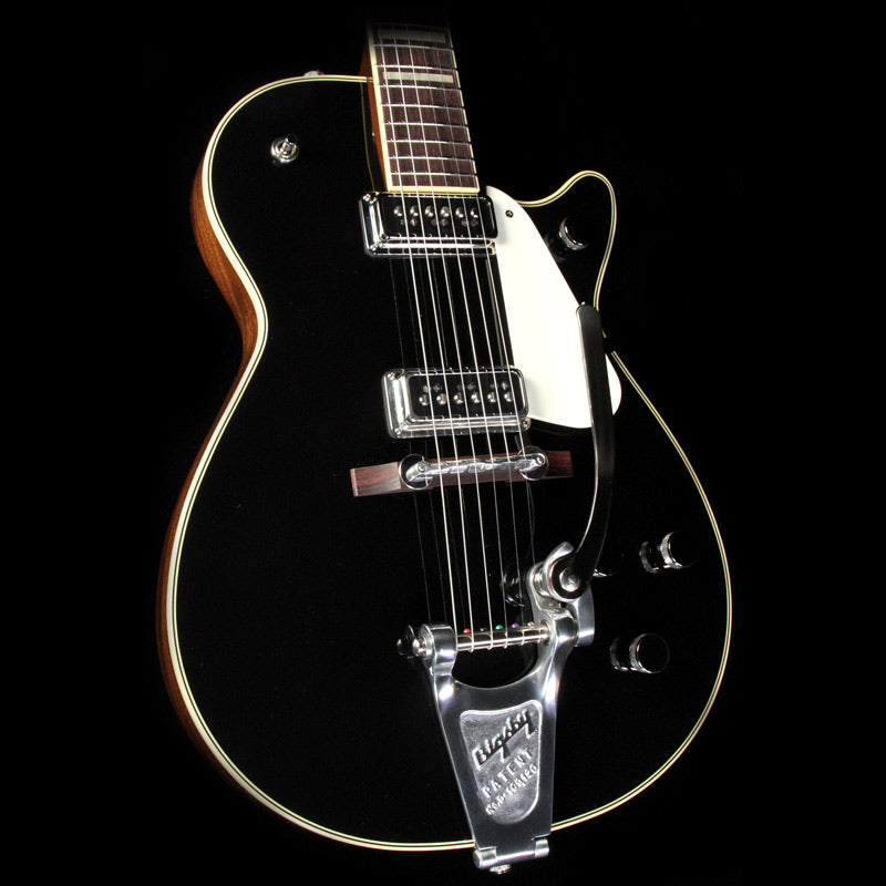 Used Gretsch G6128T-53 Vintage Select '53 Duo Jet Electric Guitar with Bigsby Black — 1