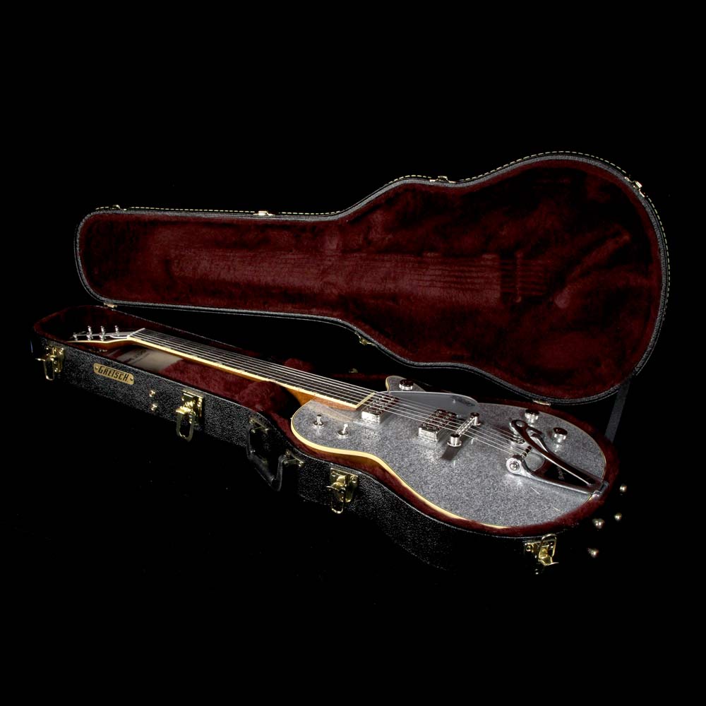 Used Gretsch G6129T-59 Vintage Select '59 Silver Jet Electric Guitar Silver Sparkle — 5