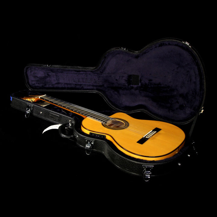 Used Cordoba 55FCE Thinbody Nylon String Acoustic Guitar Natural