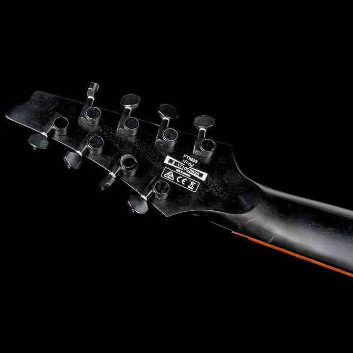Ibanez FTM33 Fredrik Thordendal Meshuggah Signature Weathered Black