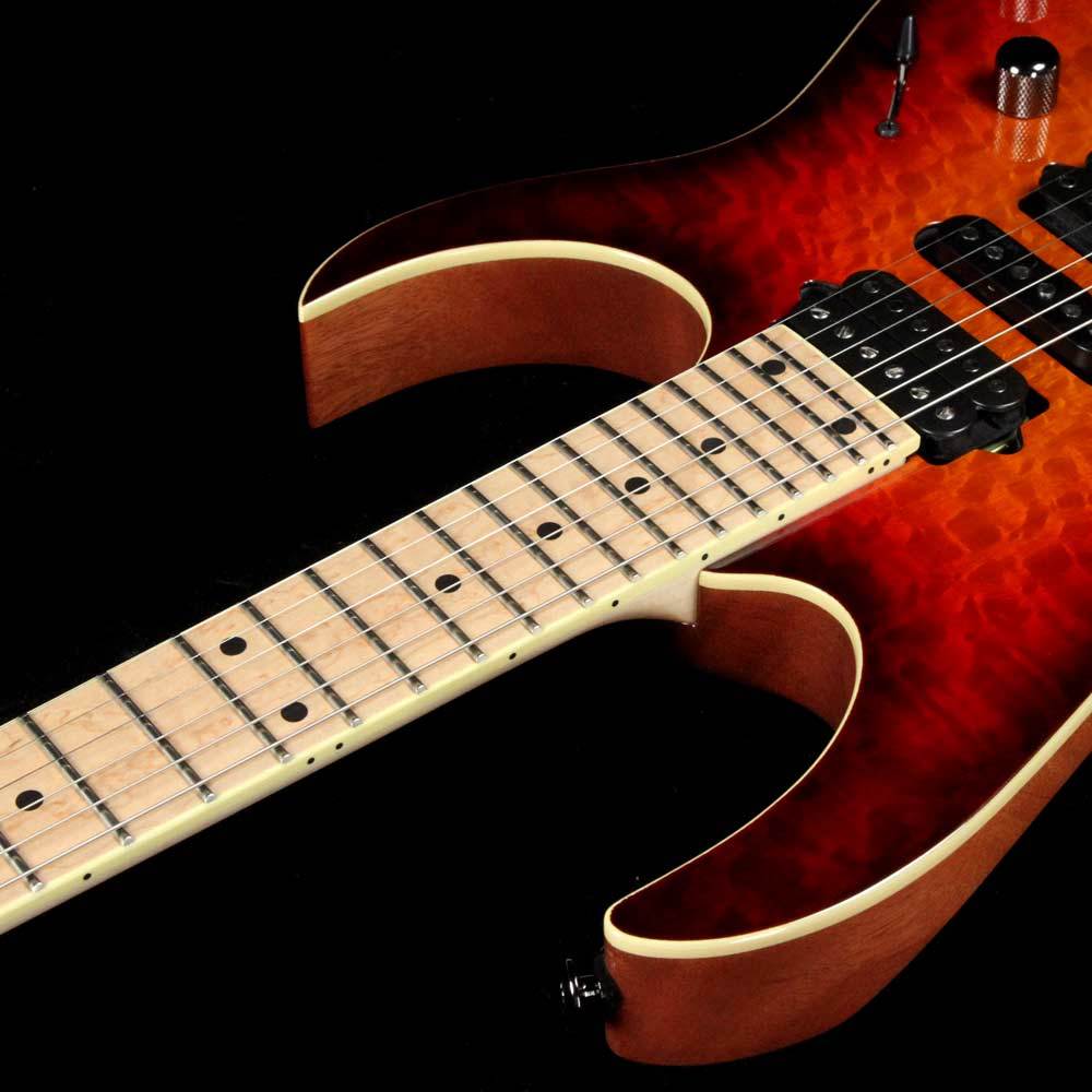 Ibanez RG Prestige RG657MSK Sunset Burst — 6